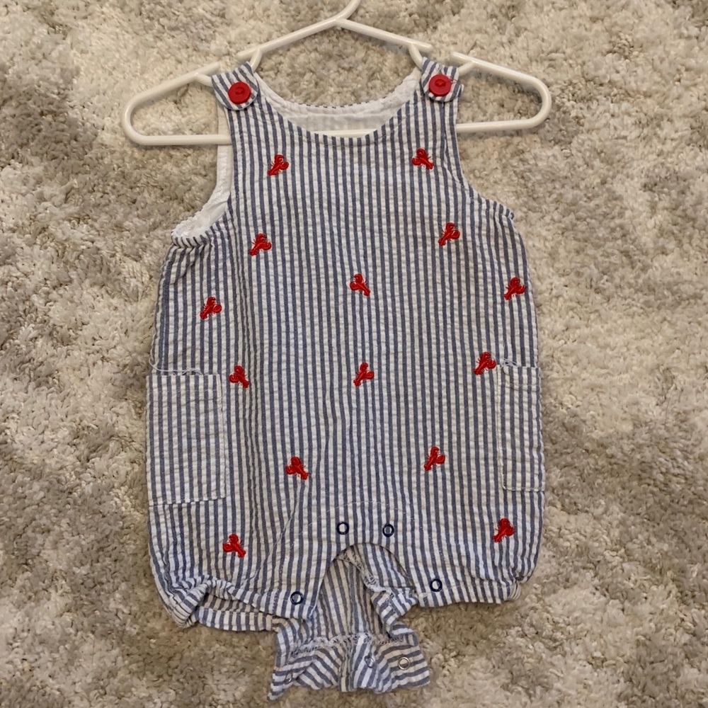 Lobster Smocked One Piece